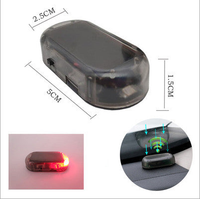 Car Anti-theft Simulation Warning Flashing Solar Light Car Anti-theft Simulation Warning Flashing Solar Light